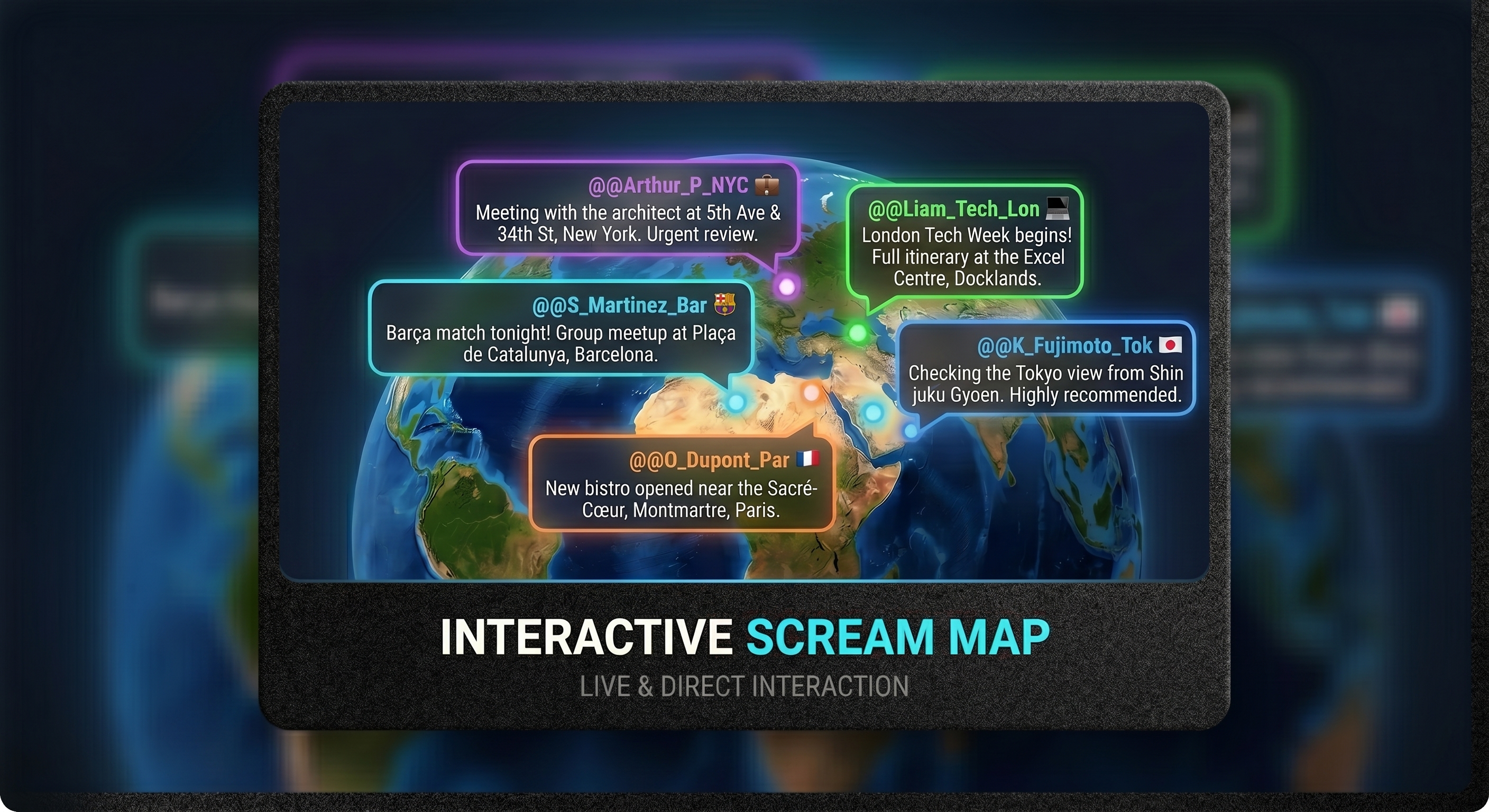 Interactive Stream Map