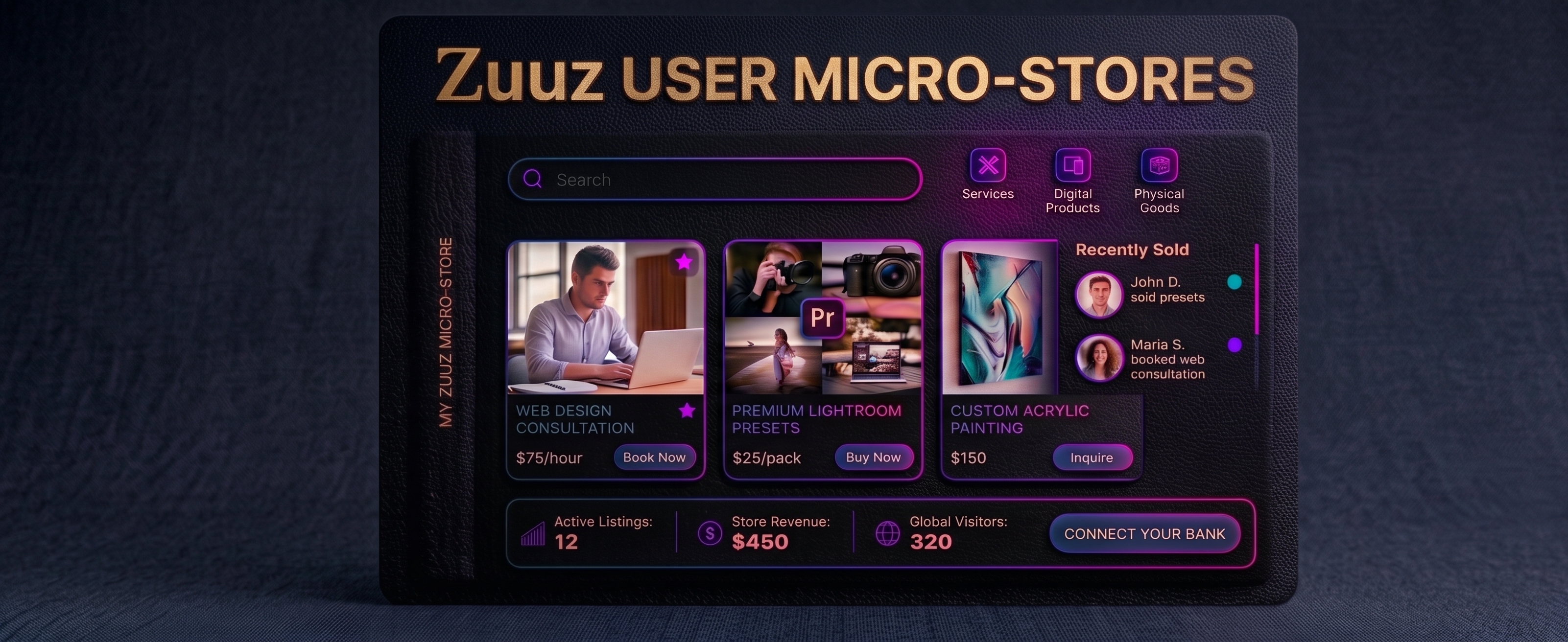 User Micro-Stores